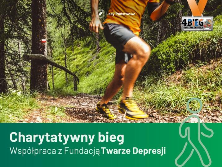 Plakat Biegu z Twarzami Depresji